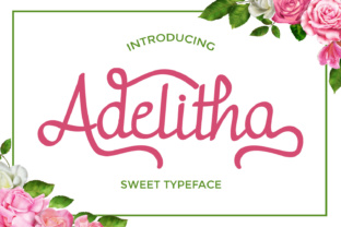 Adelitha: The Perfect Script Font for Crafters