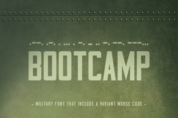 Bootcamp Font Review: Bold WWI Style for Branding