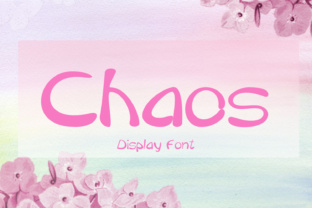 Chaos Font: The Bouncy Typeface for Handmade Brands