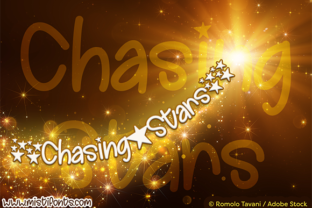 Chasing Stars: The Handwritten Font for Scroll-Stopping Campaigns
