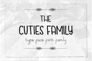 Cuties Caps: The Perfect Handwritten Font for Small Business Branding