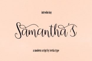 Designing Elegant Headlines with Samantha s Script Font