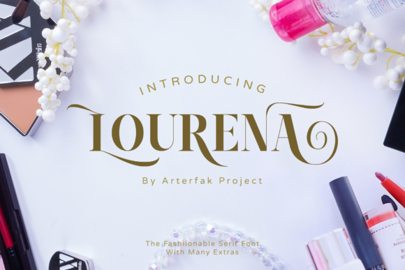 Elevate Editorial Design with Lourena Serif Font