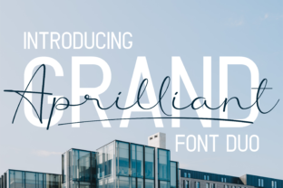 Elevate Editorial Layouts with Grand Aprilliant Duo Font
