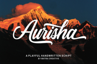 Elevate Your Brand with Aurisha Script Typeface