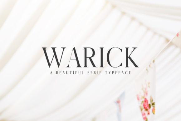 Elevate Your Brand with the Warick Serif Typeface