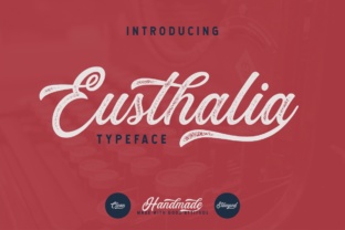 Eusthalia: The Script Font That Elevates Vintage Branding