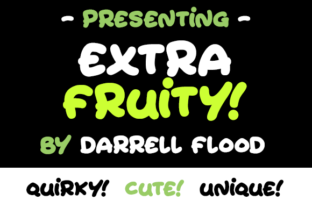 Extra Fruity: The Jelly Font for Viral Marketing