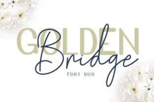 Golden Bridge Typeface for Modern Branding Projects