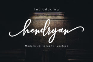 Hendryan Script: The Elegant Typeface for Small Business Branding