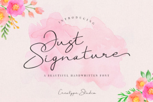 Just Signature: The Perfect Script Font for Makers