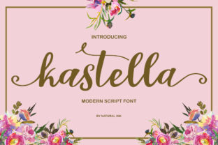 Kastella: The Modern Script Font for Makers