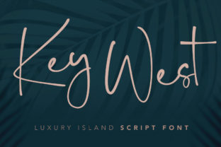 Key West Script: The Chill Typeface for Makers