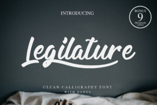 Legilature: The Modern Script Font for Small Business Branding