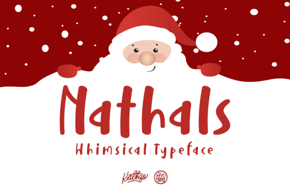 Nathals: A Whimsical Script Font for Makers