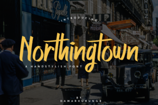 Northingtown Font: A Handwritten Script for Makers