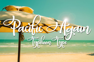 Pacific Again: A Vintage Script Font for Small Business Branding