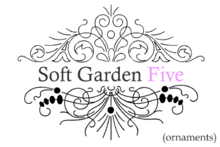 Soft Garden Five: The Ornament Font for Scroll-Stopping Design