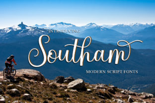 Southam: A Modern Script Font for Elegant Editorial Design