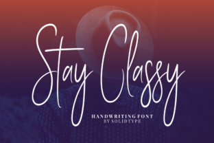 Stay Classy: A Modern Script Font for Web Design
