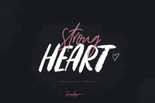 Strong Heart Duo: A Bold Script Font Review