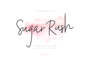 Sugar Rush Font: Elevate Your Brand with Handwritten Style