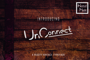 UnConnect Font Review: Rustic Stencil Style for Brands